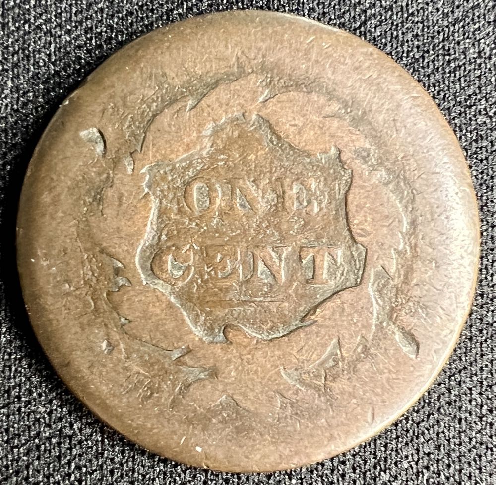 1828 Liberty Head Large Cent  coin collectible - Main Image 2