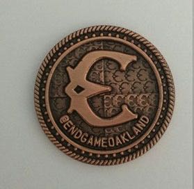 EndGame Cafe Token  coin collectible - Main Image 2