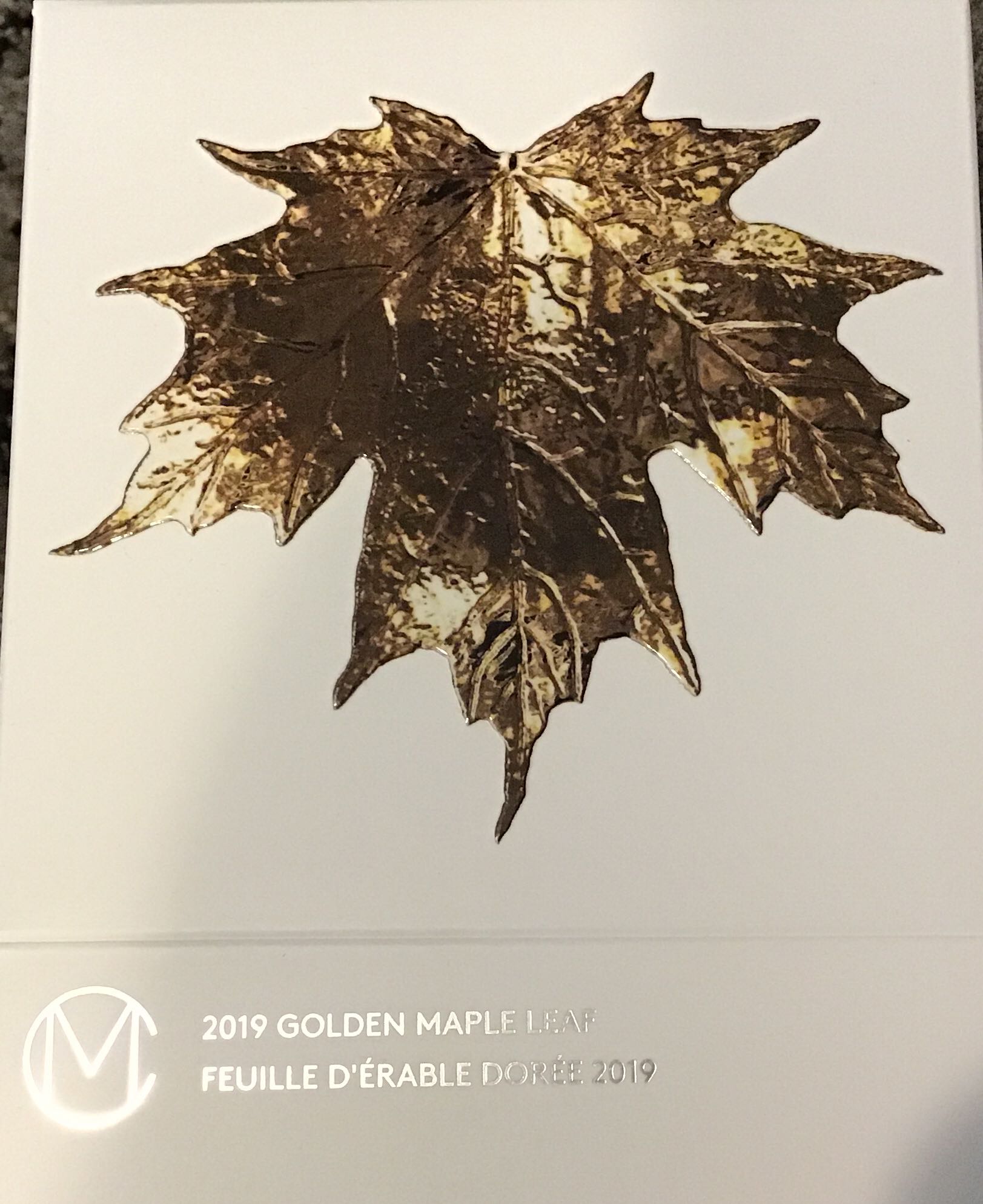 Golden Maple Leaves 170729  coin collectible [Barcode 623932094437] - Main Image 4