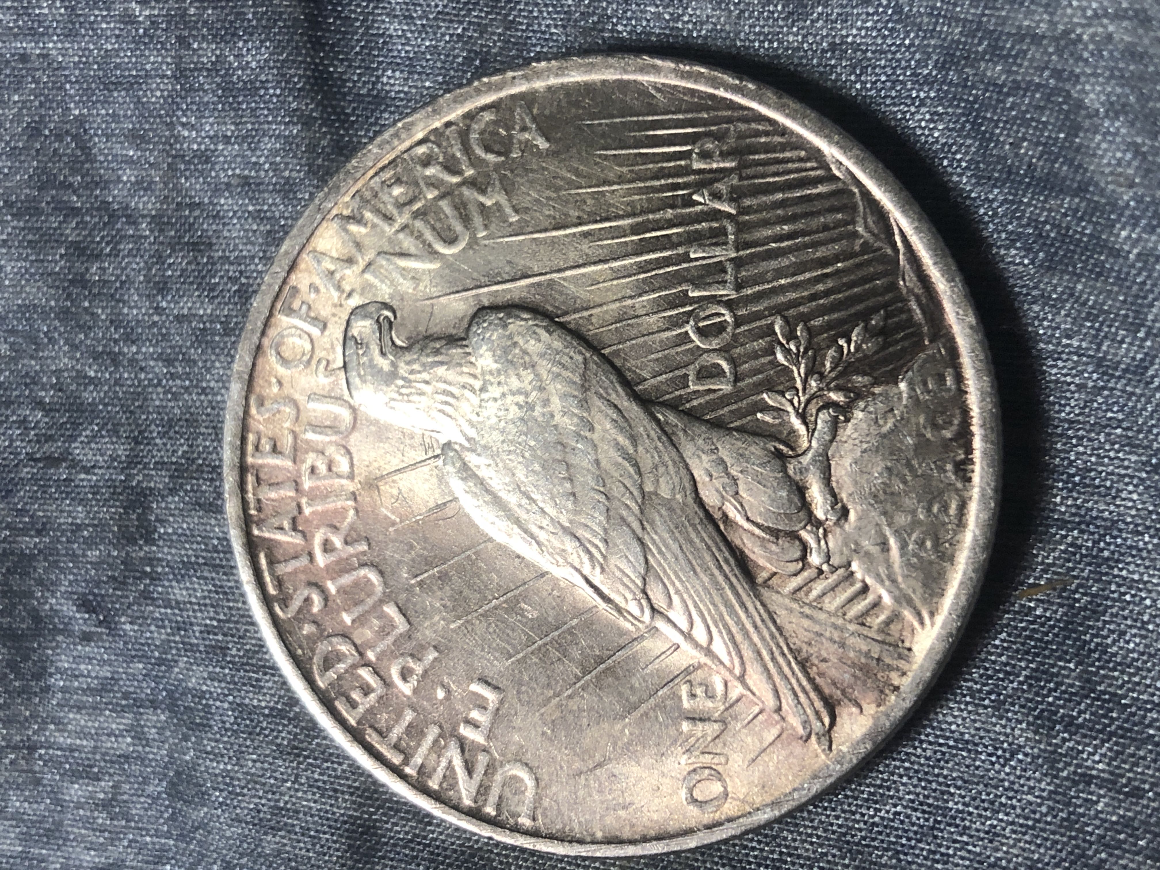 Dollar Peace P  coin collectible - Main Image 2