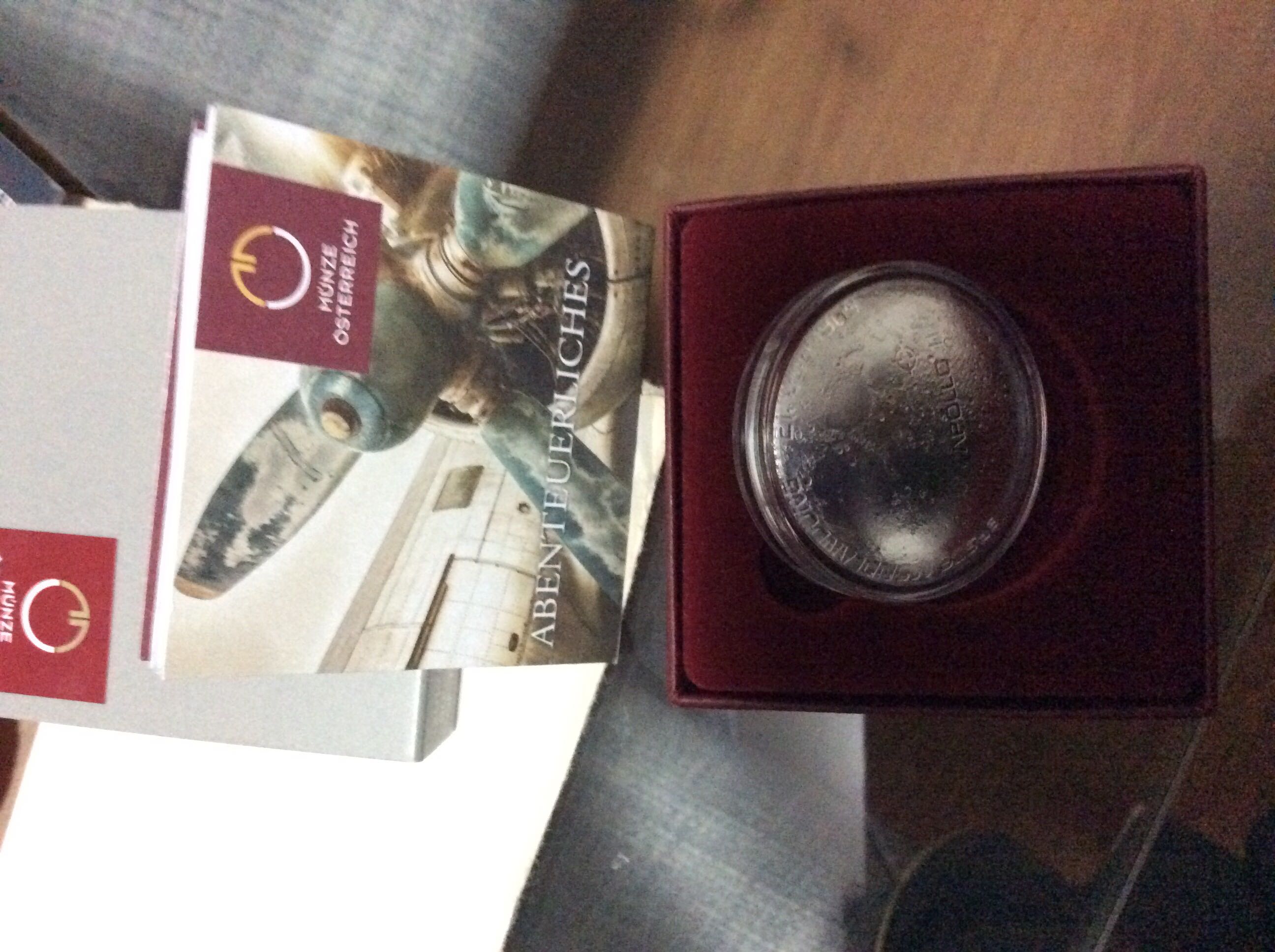 50th Anniversary Of The Moon Landing  coin collectible [Barcode 9120042105455] - Main Image 3