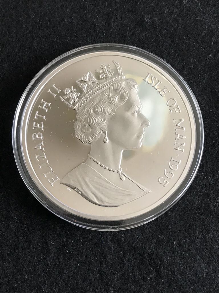 Isle Of Man 5oz Angel  coin collectible - Main Image 2
