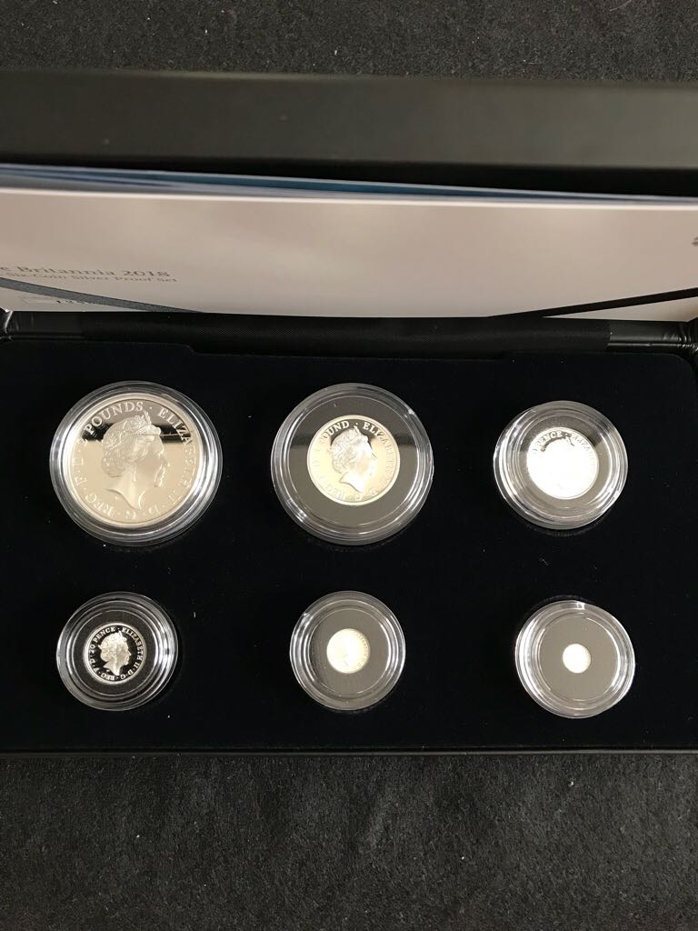 Britannia Silver Proof - 6 Coin Set  coin collectible - Main Image 2