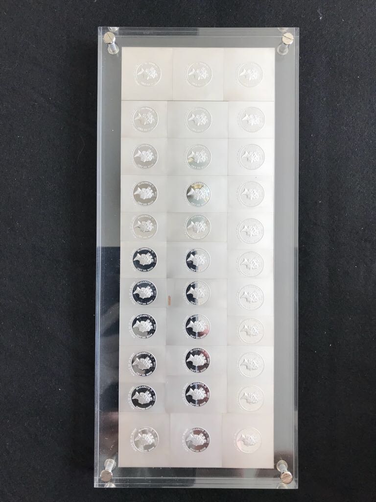 Sistine Chapel Ceiling Fresco Coin Set  coin collectible - Main Image 2