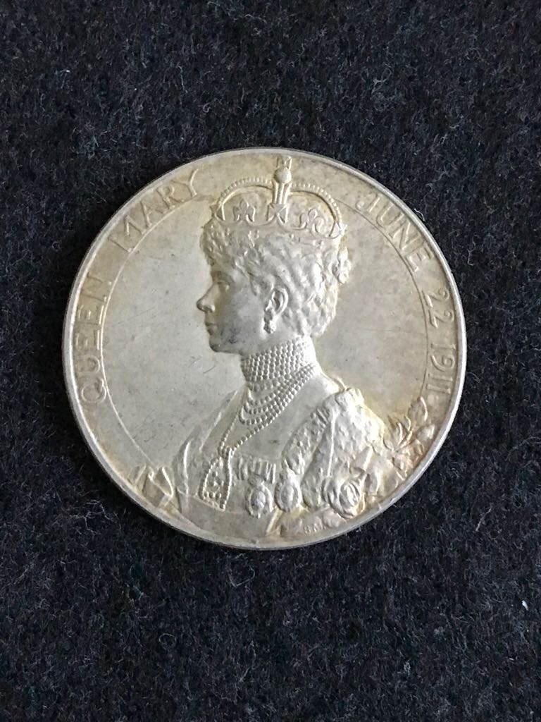 George V Coronation Commemorative Medal  coin collectible - Main Image 2