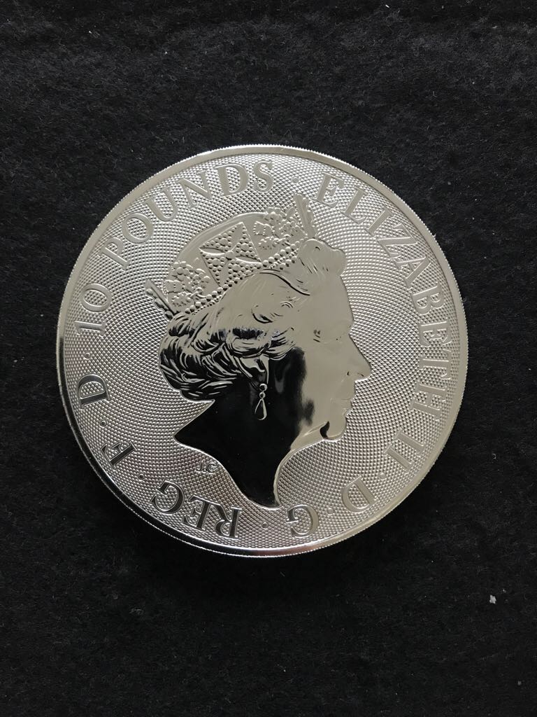 Silver Valiant £10  coin collectible - Main Image 2