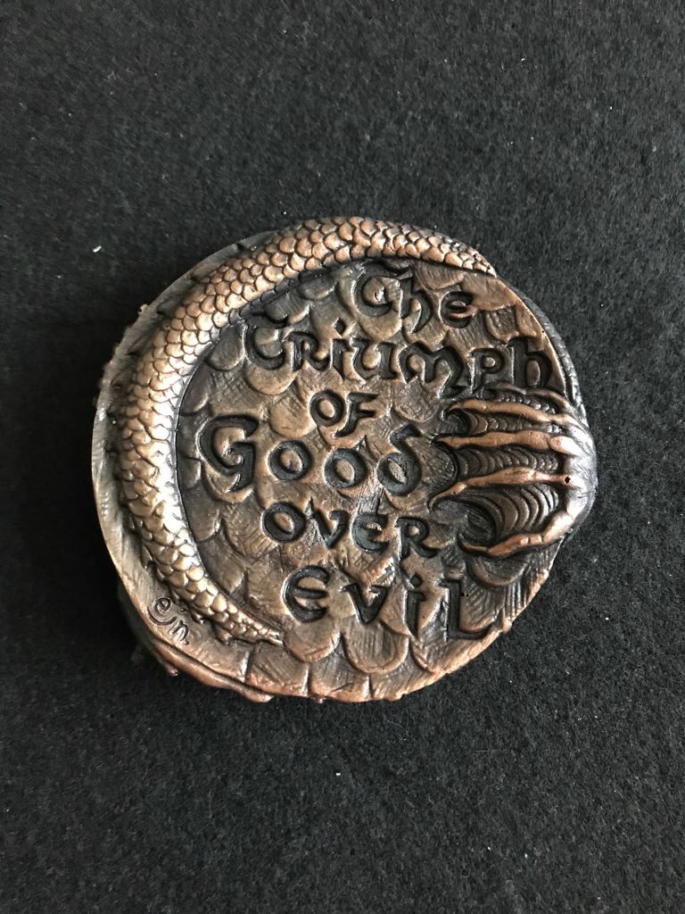 Triumph Of Good Over Evil - George And The Dragon Medal, The  coin collectible - Main Image 2
