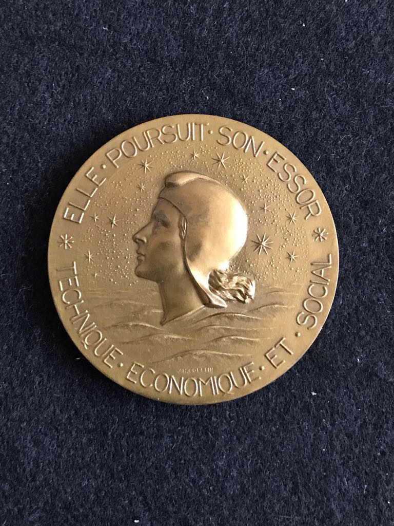 Compagnie Generale Transatlantique FRANCE 1962  coin collectible - Main Image 2