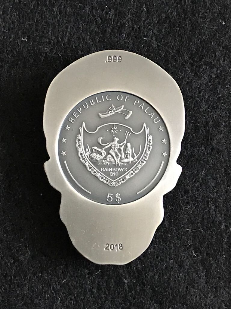 La Catrina Skull  coin collectible - Main Image 2