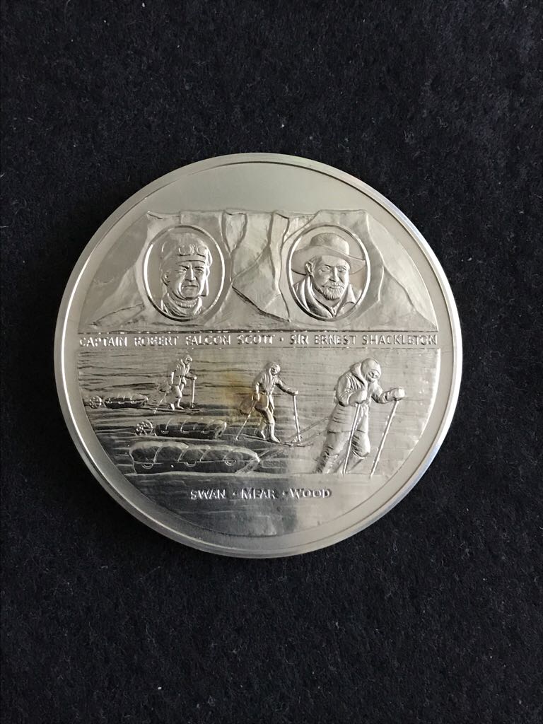 In The Footsteps of Captain Robert Scott Medal  coin collectible - Main Image 2