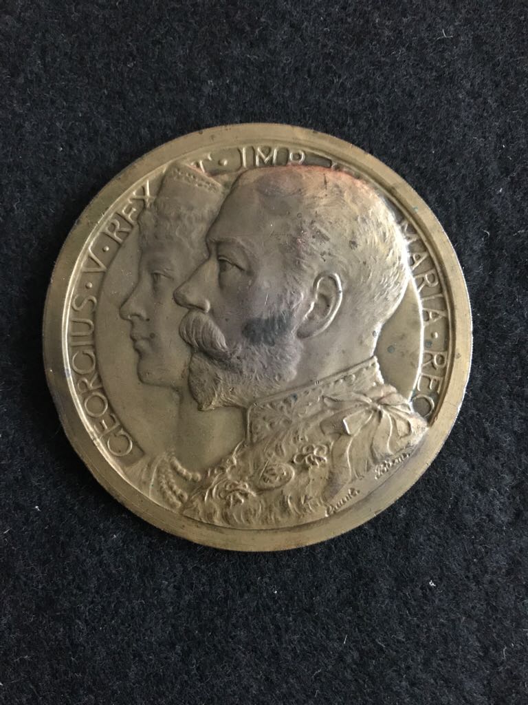 George V Coronation Commemorative Medal  coin collectible - Main Image 2