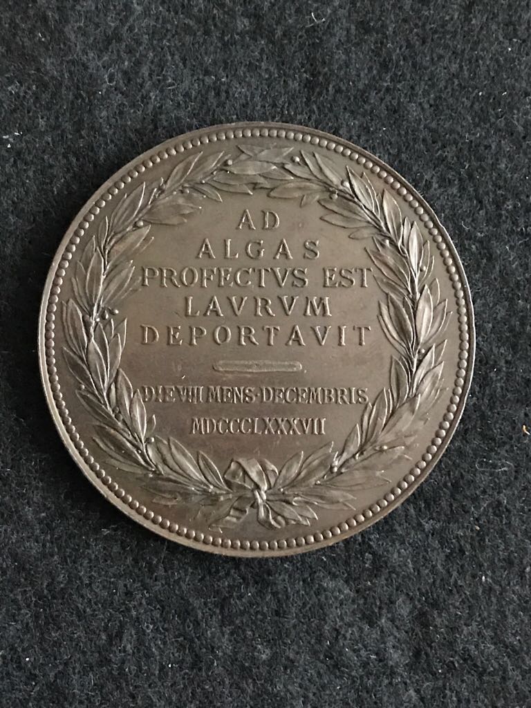 Friedrich Traugott Kutzing (Pharmacist) Medal  coin collectible - Main Image 2