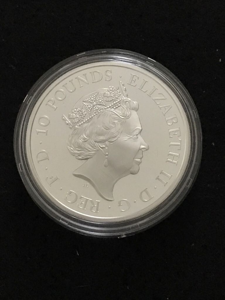 Britannia £10 Silver Proof - 5 Ounce  coin collectible - Main Image 2