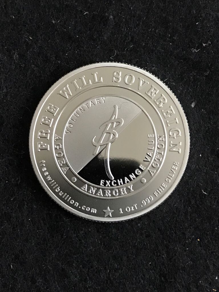 Free Will Sovereign BU  coin collectible - Main Image 2