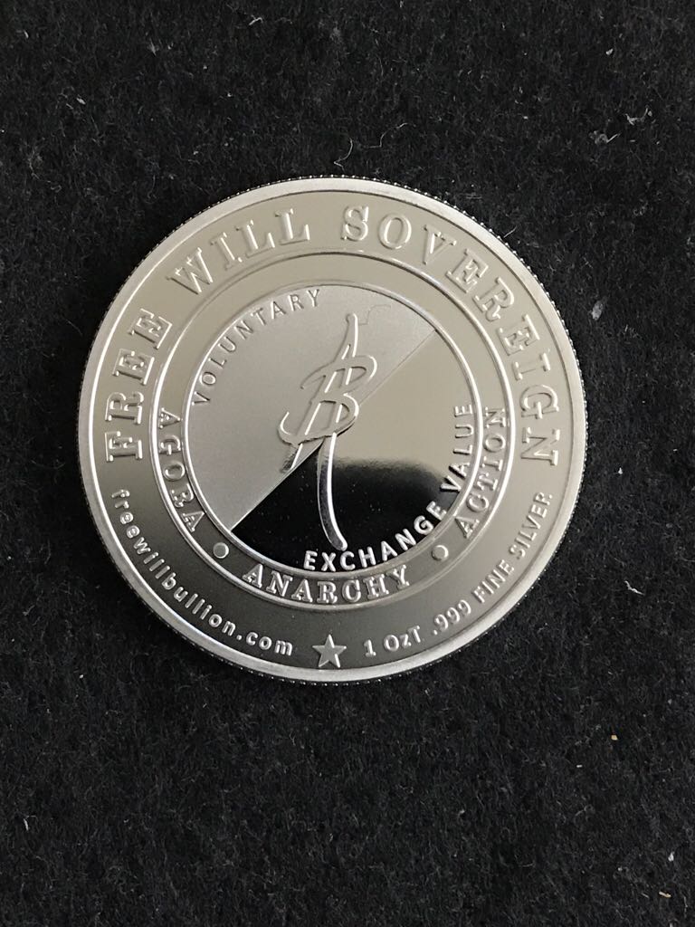 Free Will Sovereign BU  coin collectible - Main Image 2