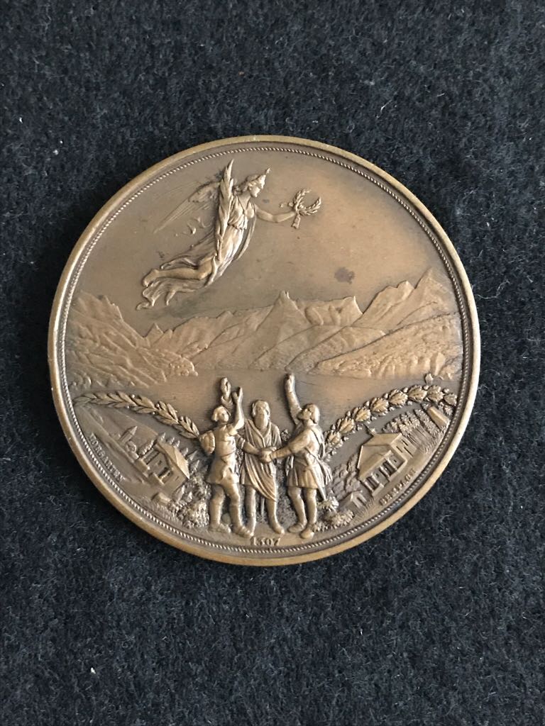 Friedrich Schiller Medal  coin collectible - Main Image 2