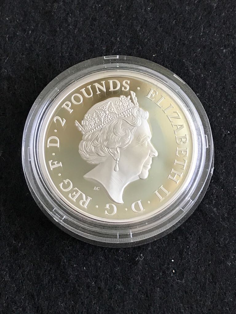 Queens Beasts 2019 - The Yale of Beaufort Proof  coin collectible - Main Image 2