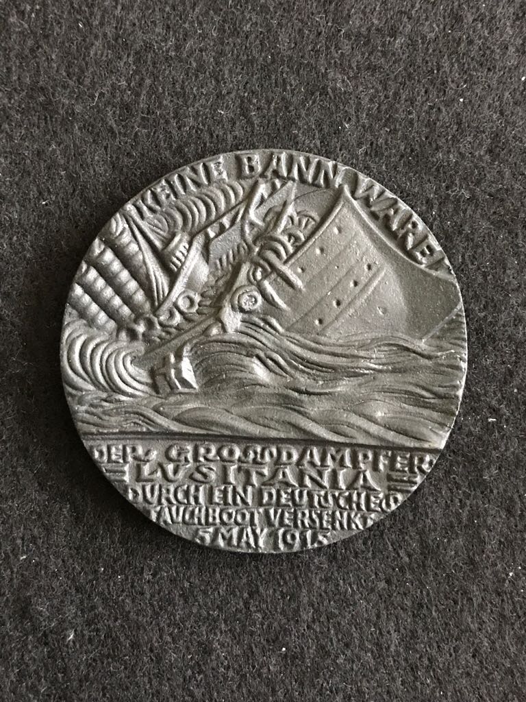 2018 World War I Centennial Silver Dollar and Coast Guard Medal Set