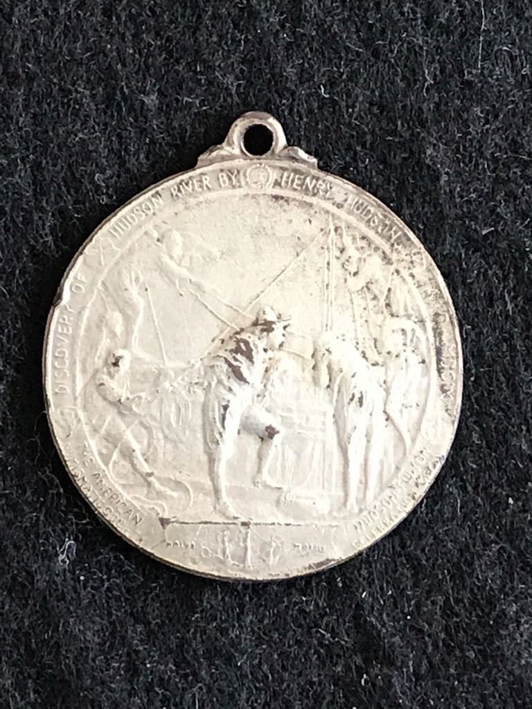 Hudson Fulton Celebration Medal  coin collectible - Main Image 2