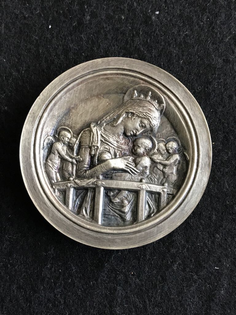 Donatello’s The Chellini Madonna Medal coin collectible - Main Image 1
