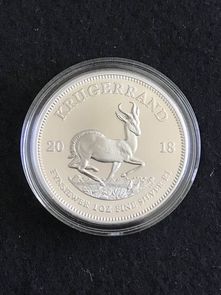 2018 St Helena Silver US Trade Dollar Restrike