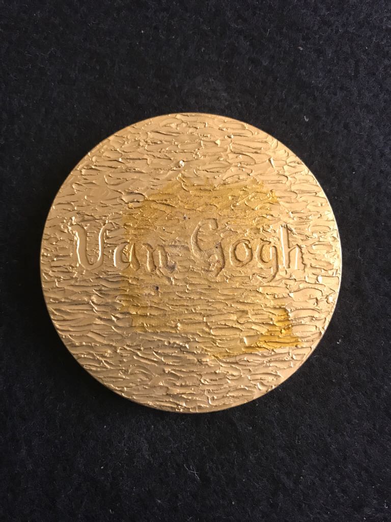 Vincent Van Gogh Art Medal - The Drawbridge  coin collectible - Main Image 2