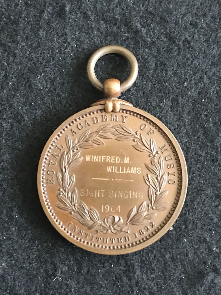 Royal Academy Of Music Medal - Sight Singing  coin collectible - Main Image 2