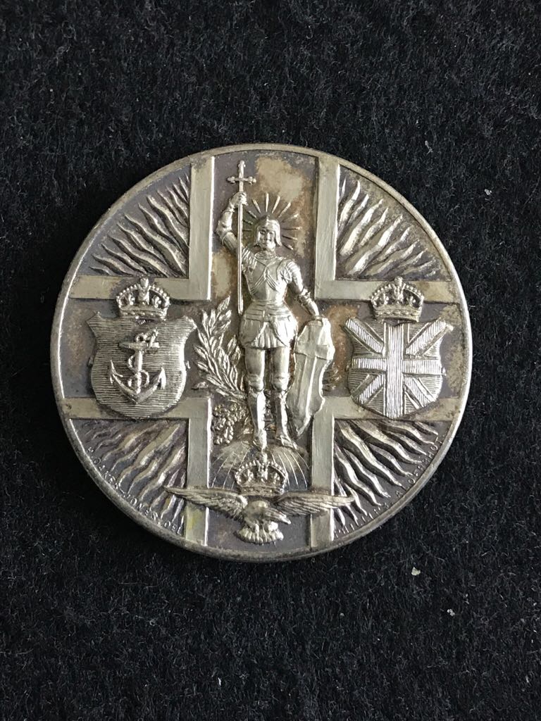 British Empire Exhibition ’Wembley Torchlight Tattoo’ Medal  coin collectible - Main Image 2