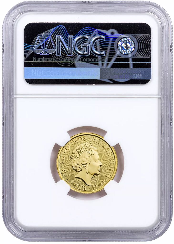 2020 White Lion Of Mortimer  coin collectible - Main Image 2