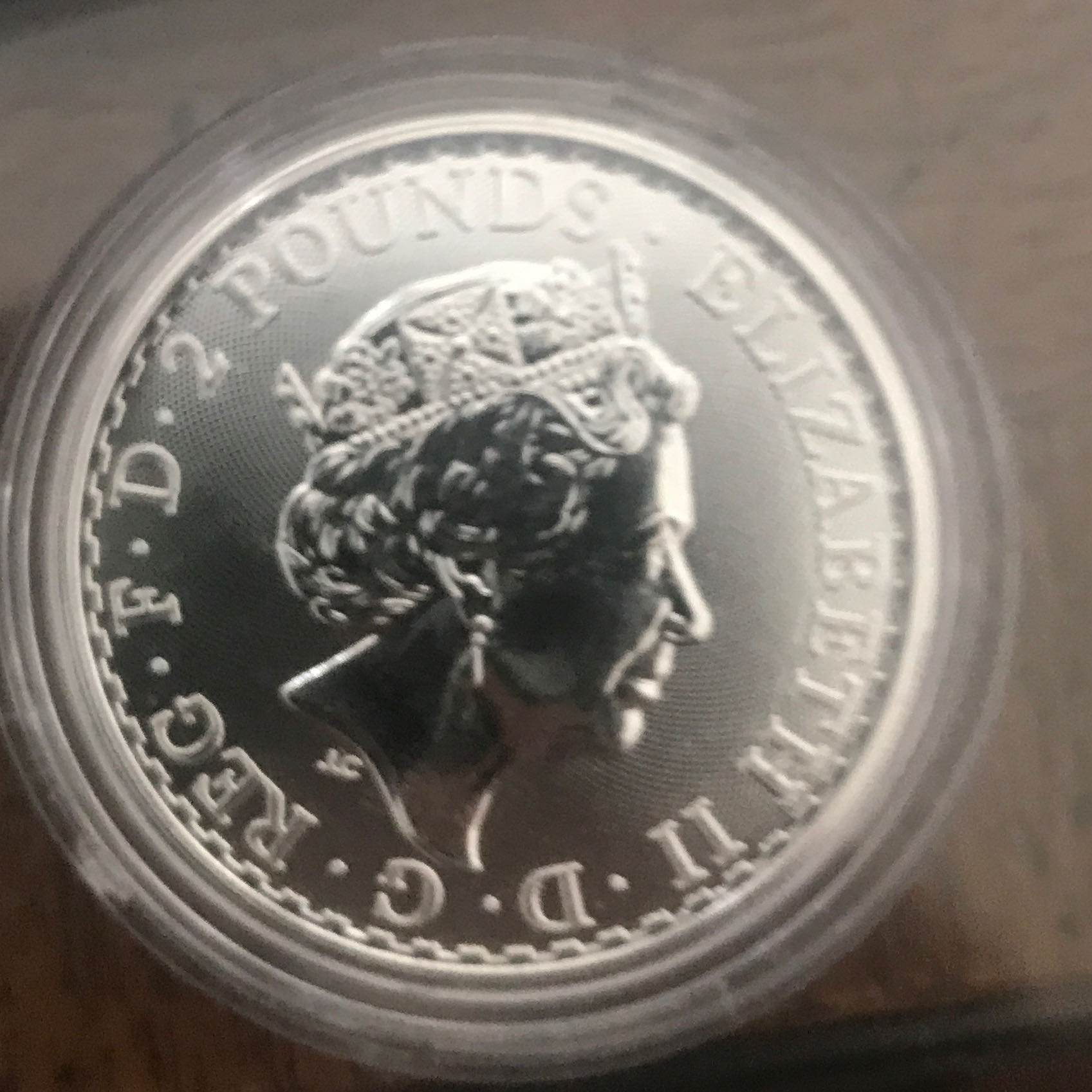 2019 £2 Silver Britannia - Oriental Border  coin collectible - Main Image 2