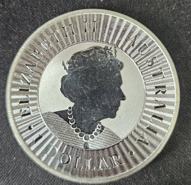 Australia $1 Silver Kangaroo, 2022, #191  coin collectible - Main Image 2