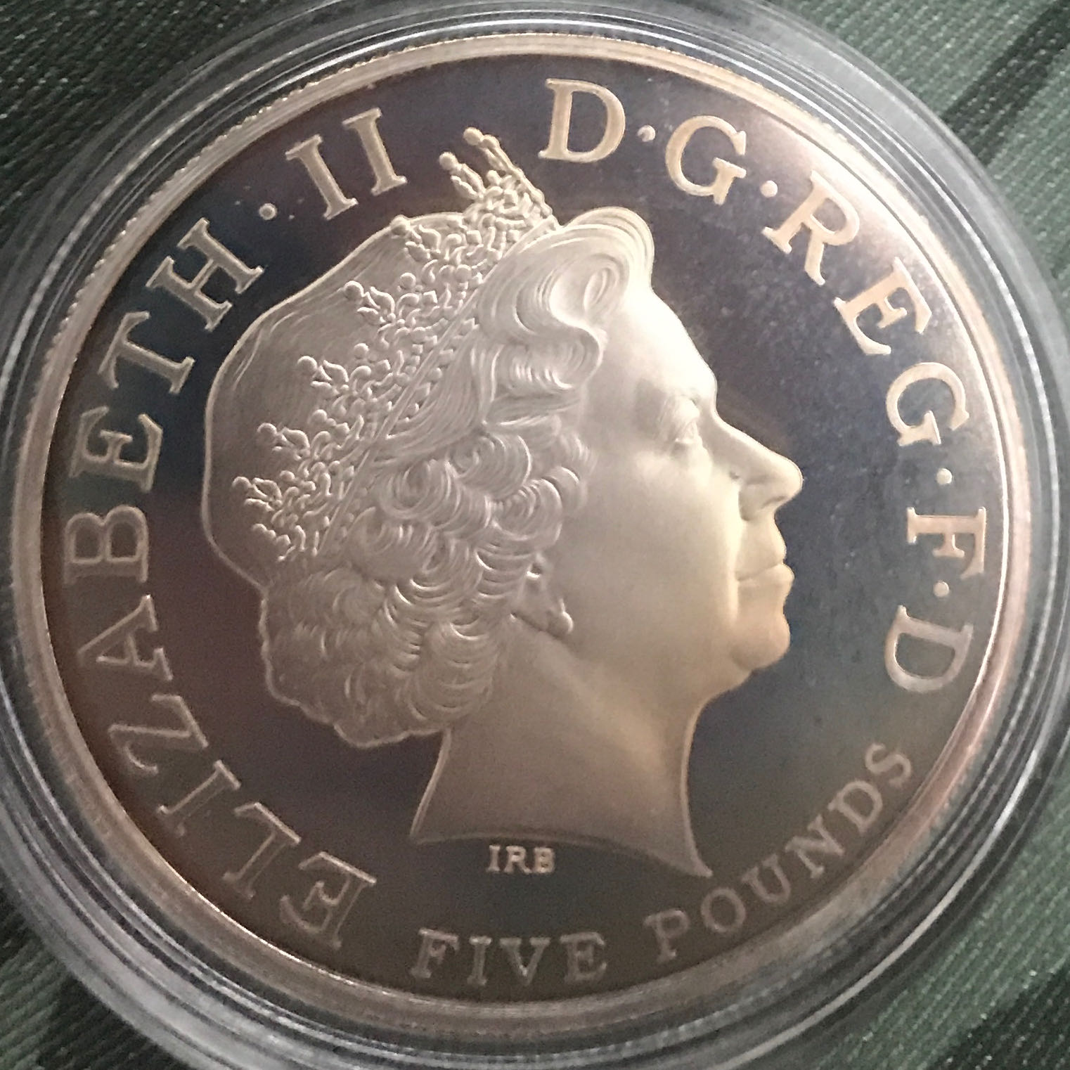 2004 £5 Silver Crown - Entente Cordiale  coin collectible - Main Image 2