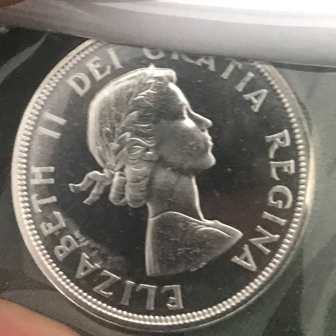 1964 Canada $1 Silver Dollar  coin collectible - Main Image 2