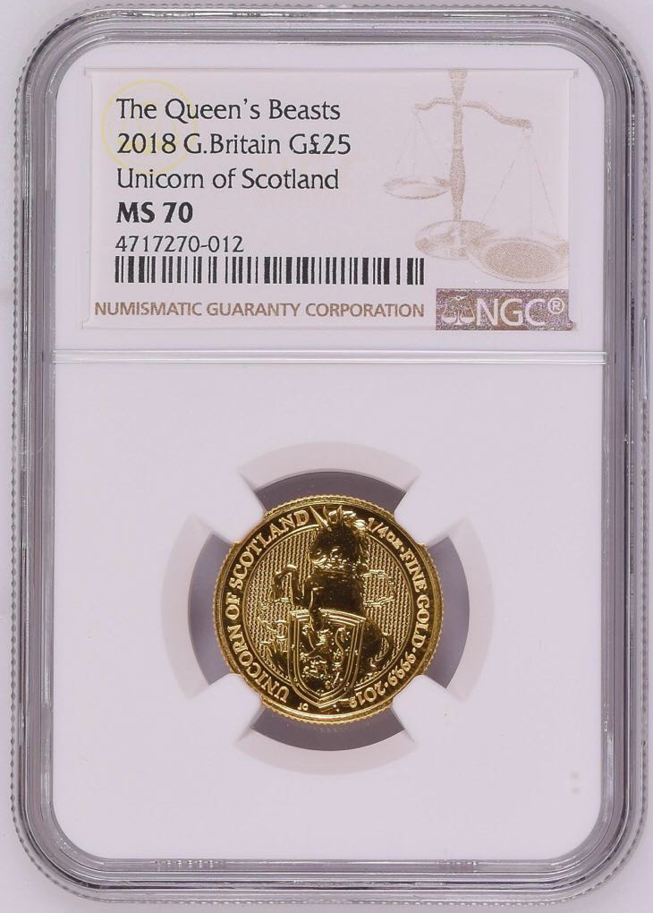 2018 Unicorn Of Scotland  coin collectible - Main Image 1
