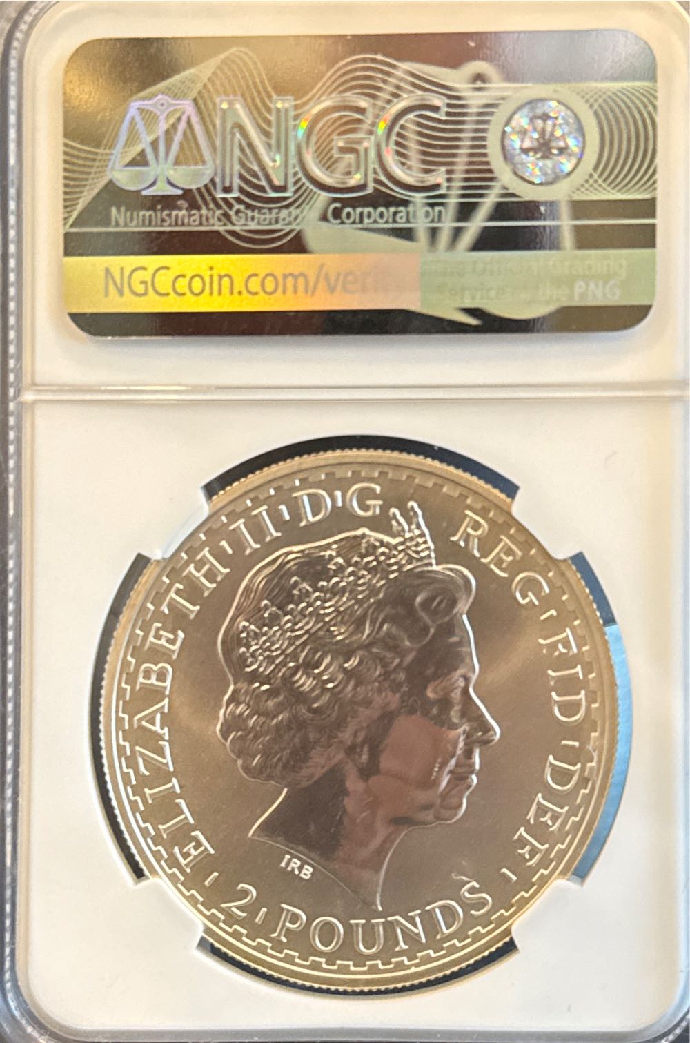 1999 Great Britain 1 oz Silver Britannia BU  coin collectible - Main Image 2