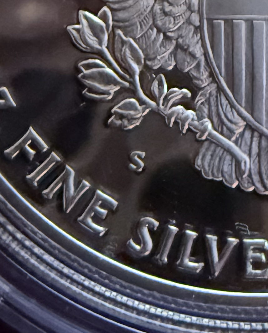 1990-S 1 oz Proof Silver American Eagle (w/Box & COA)  coin collectible - Main Image 3