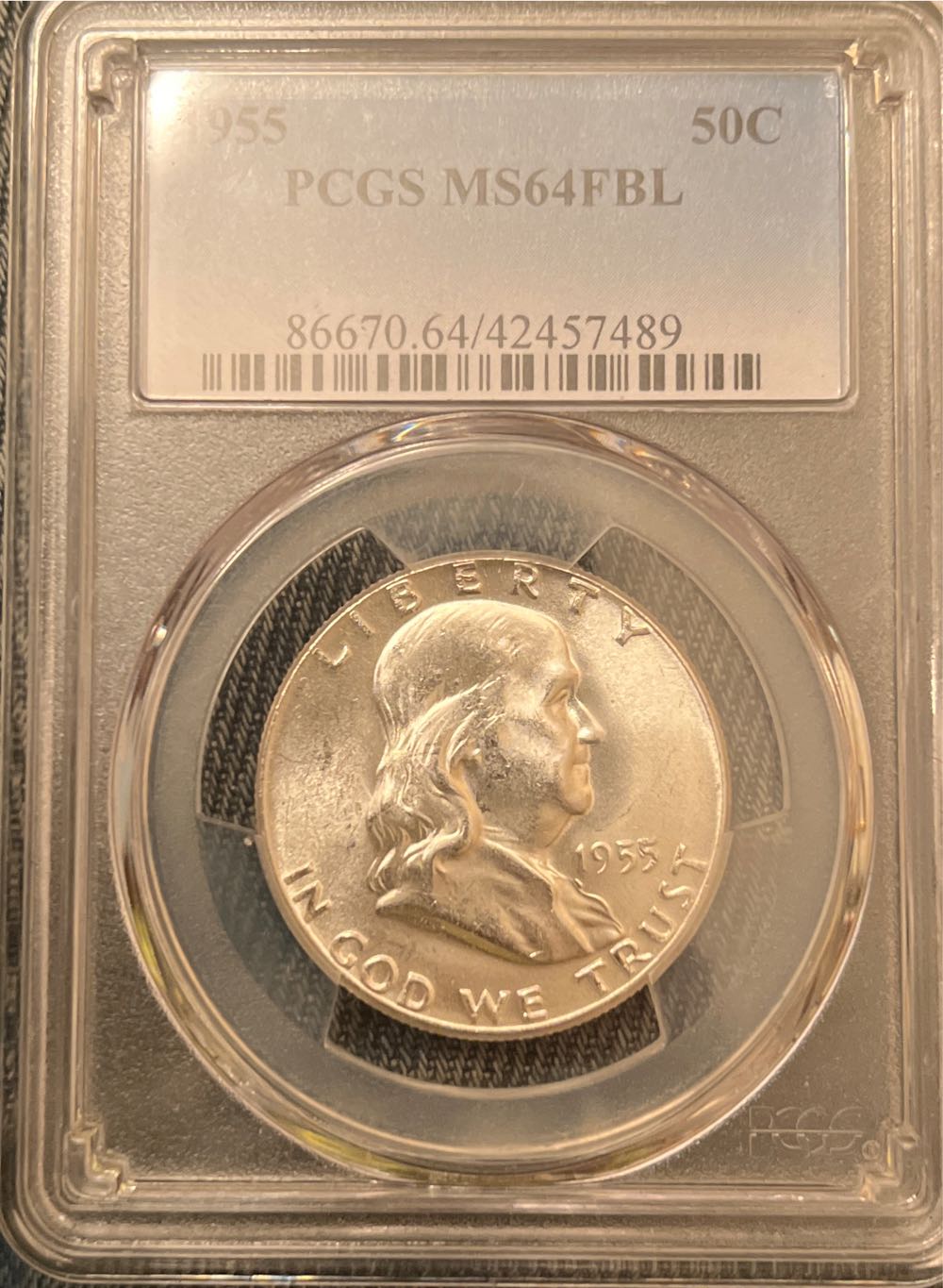$5 2019 Domed “50th ANNIVERSARY OF THE MOON LANDING”