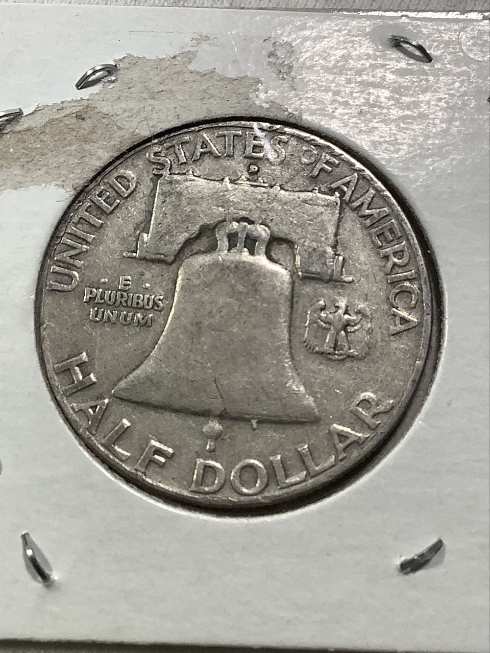 Franklin Half Dollar 1954D  coin collectible - Main Image 2