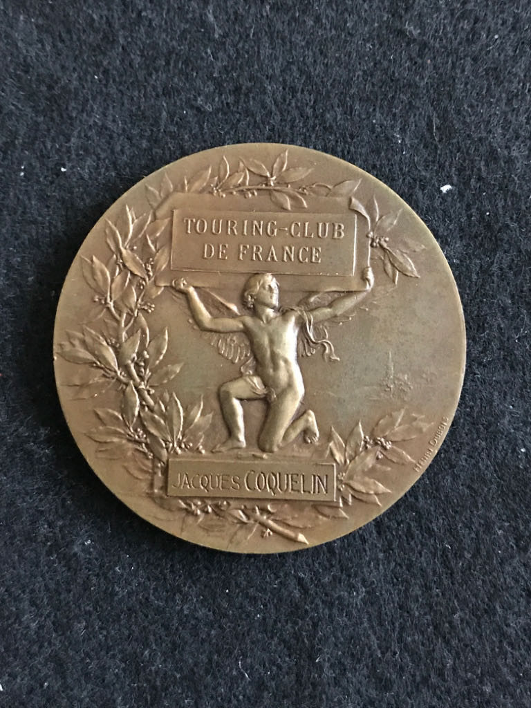 Touring-Club Of France Medal  coin collectible - Main Image 2