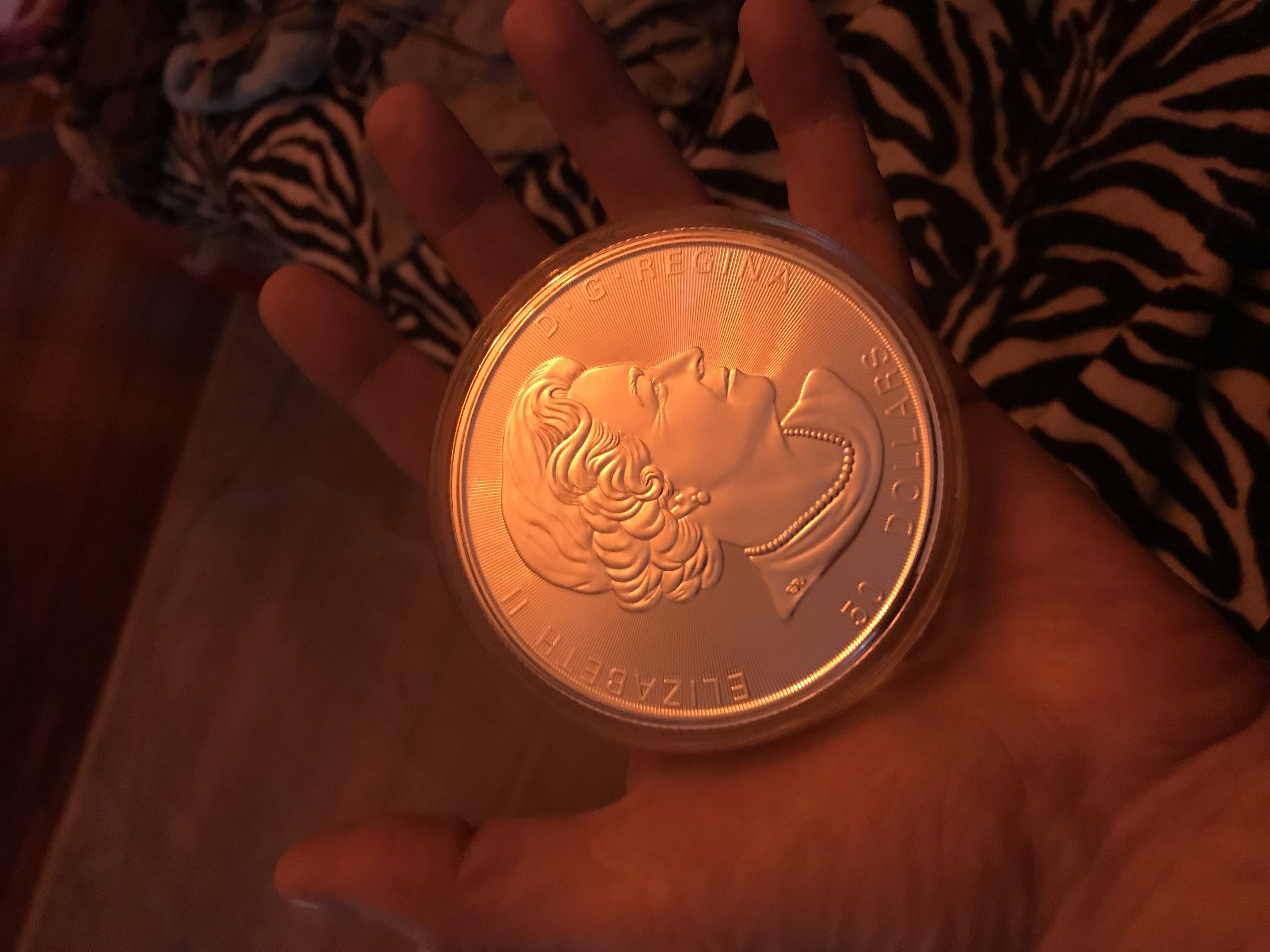 2017 Canadian $50 Silver Coin  coin collectible - Main Image 2