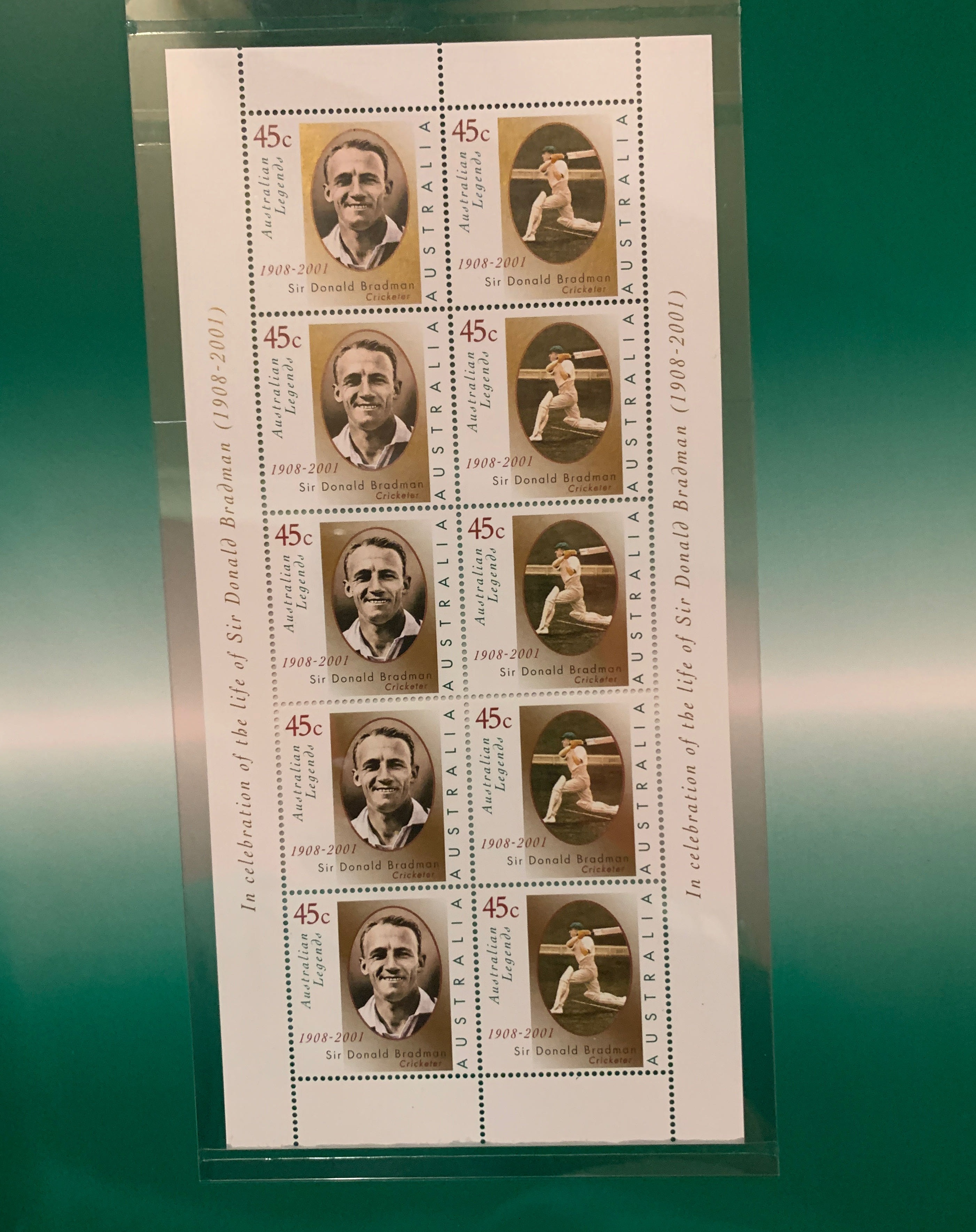 Sir Donald Bradman  coin collectible - Main Image 2