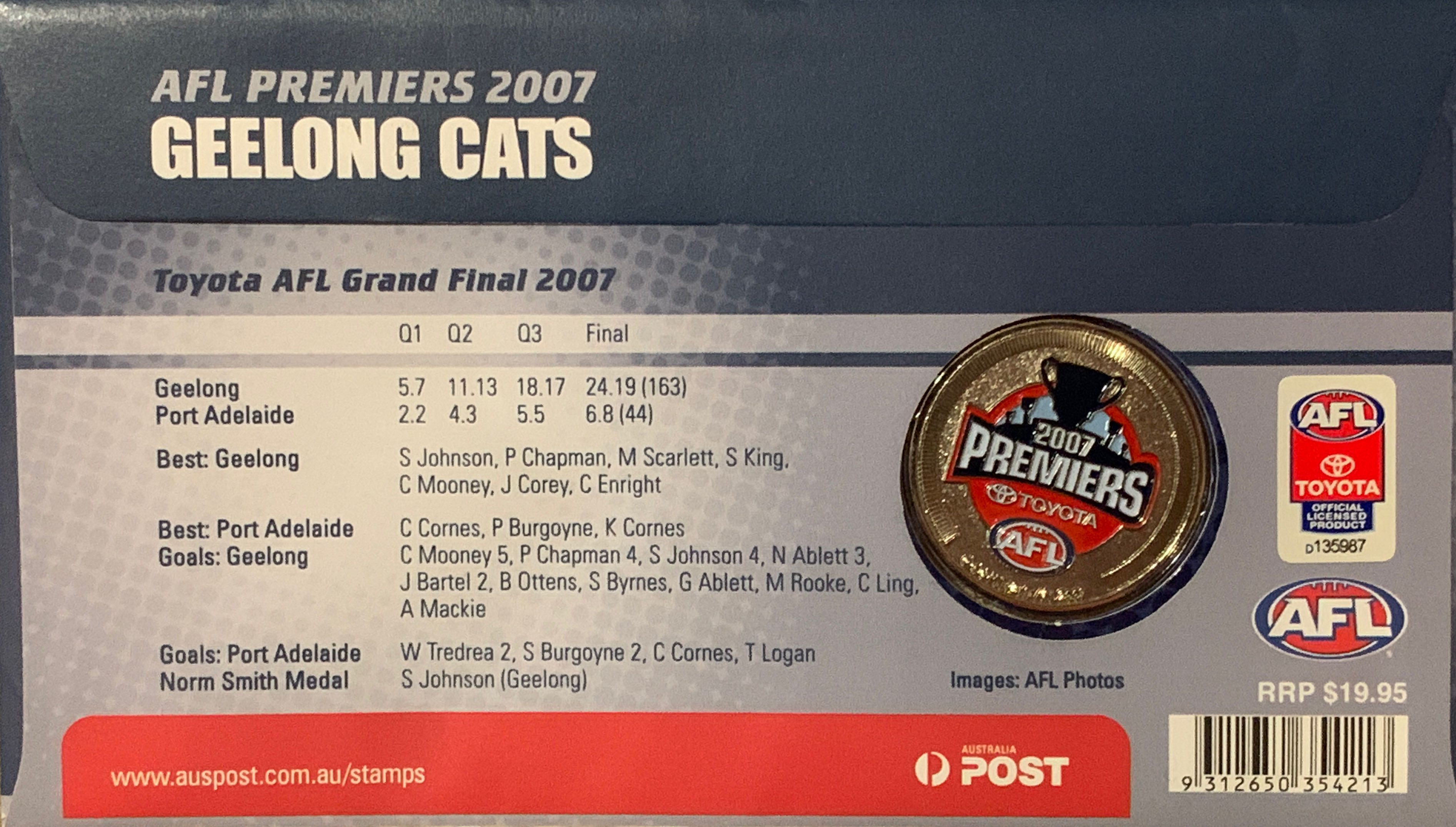 Australian Rules Football  coin collectible - Main Image 2