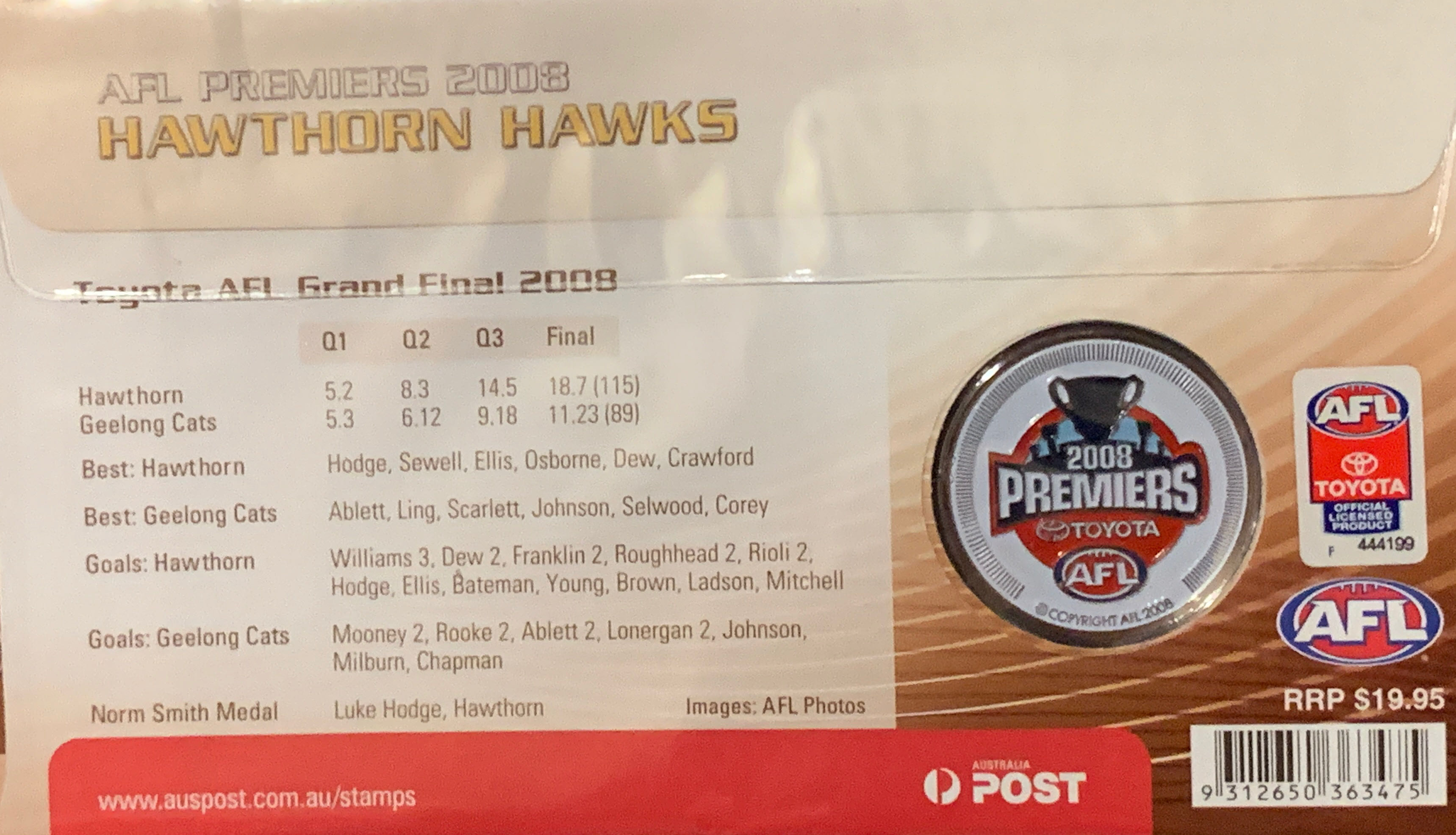 Australian Rules Football  coin collectible - Main Image 2