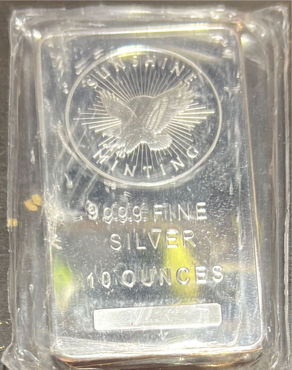 Sunshine Minting Silver Bar 10 Oz  coin collectible - Main Image 2