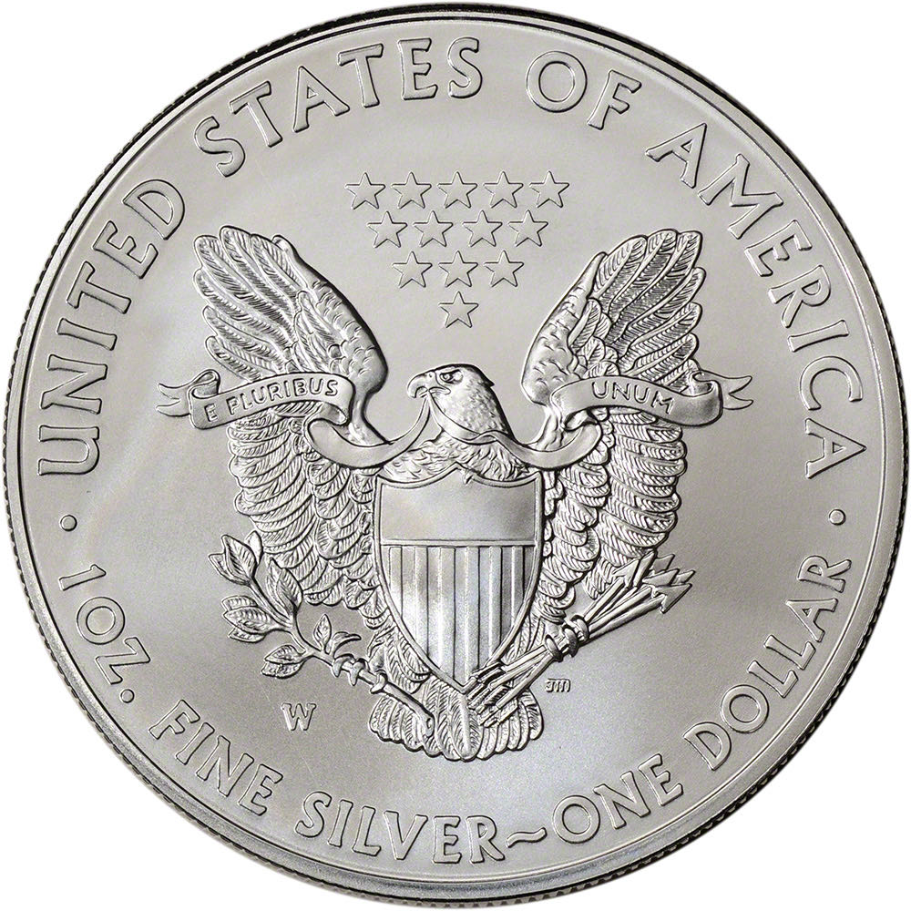 2015 Silver Eagle  coin collectible - Main Image 2