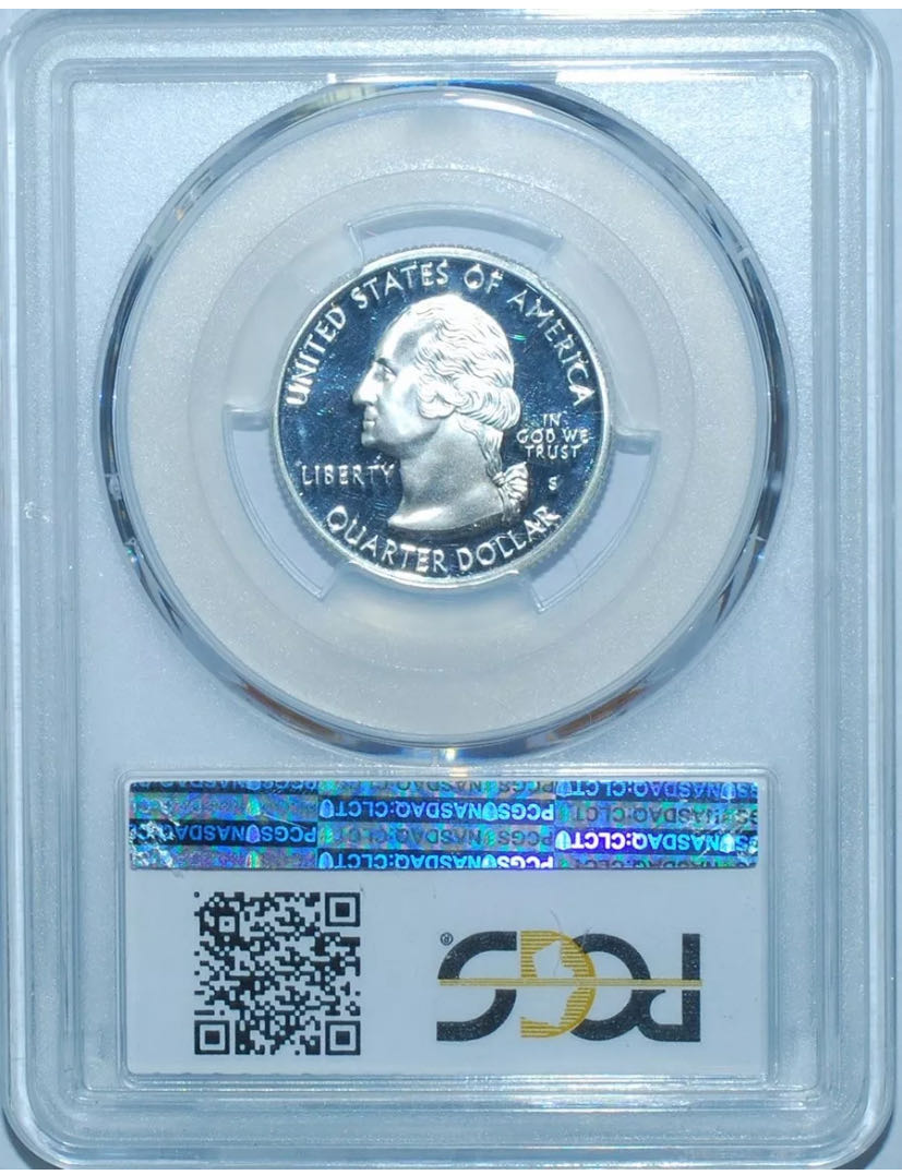 1999 S Delaware Quarter  coin collectible - Main Image 2