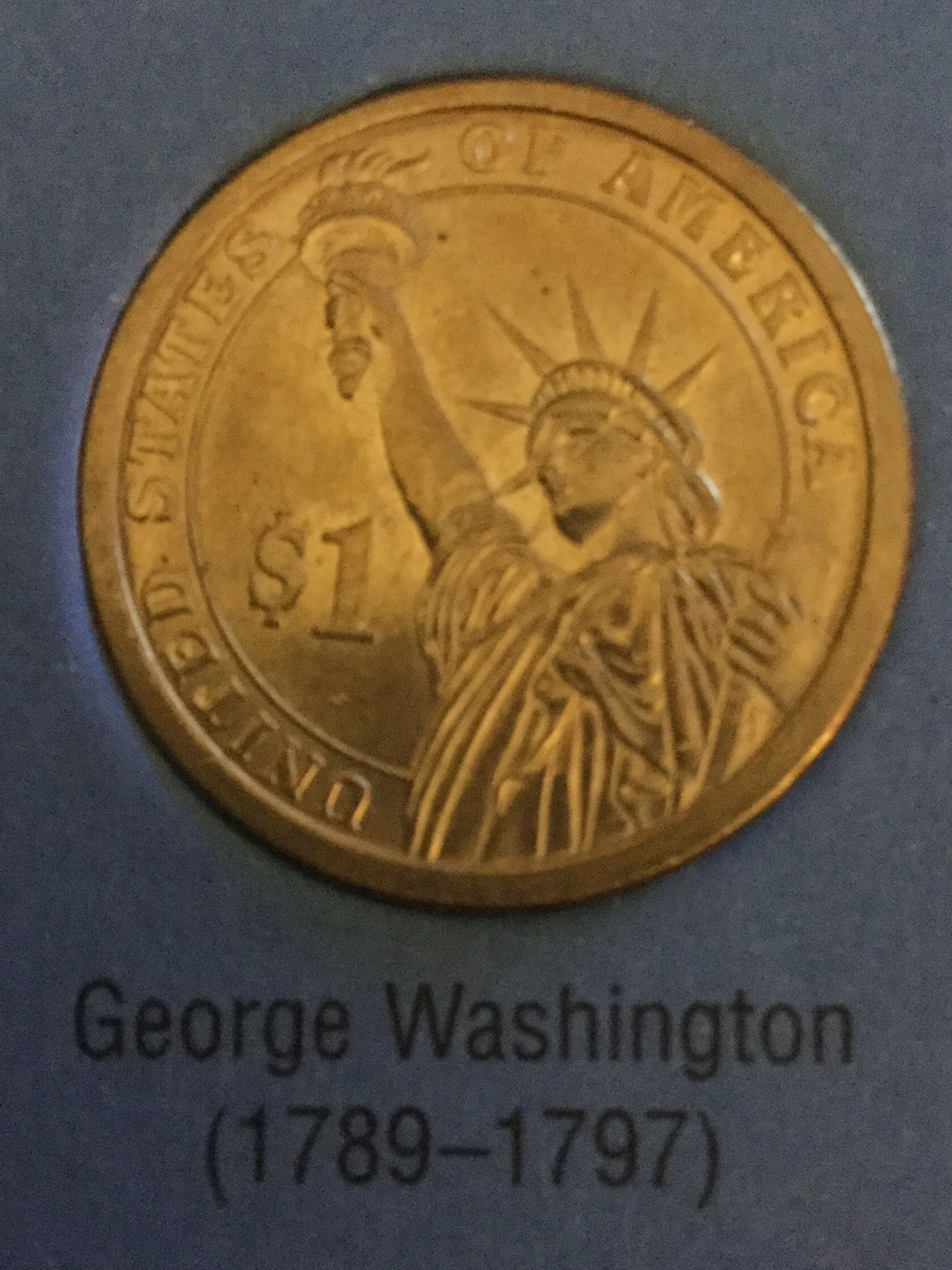 2007-P George Washington $1.00  coin collectible - Main Image 2