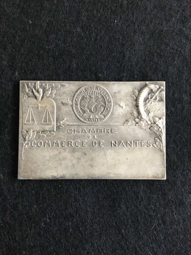 Nantes Chamber Of Commerce Medal  coin collectible - Main Image 2