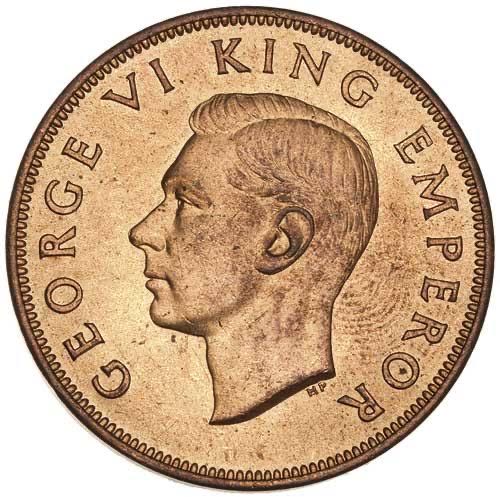 New Zealand 1 Penny Coin  coin collectible - Main Image 2