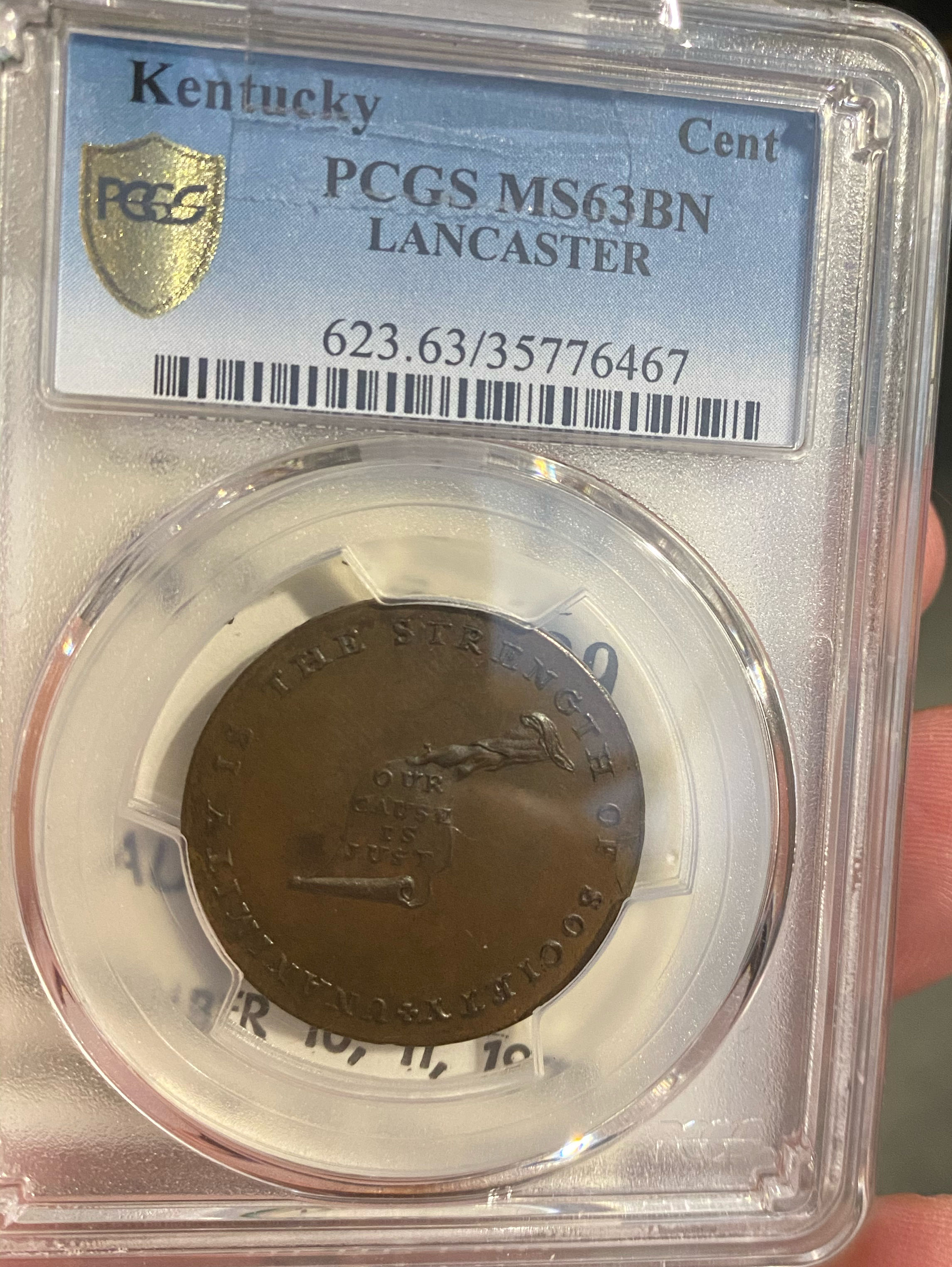 Kentucky Cent  coin collectible - Main Image 2